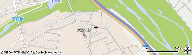 三重県いなべ市大安町大井田188周辺の地図
