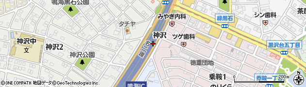 愛知県名古屋市緑区鳴海町黒石周辺の地図