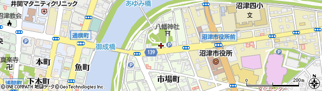 御成橋通り周辺の地図