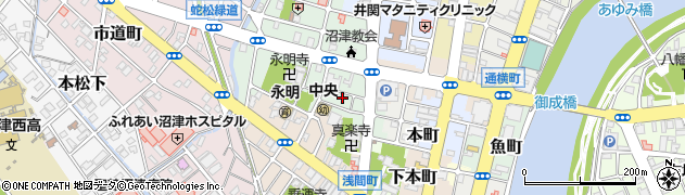 池坊清流・松田翠堂　いけばな教室周辺の地図