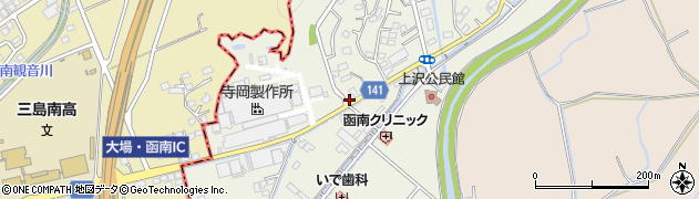 静岡県田方郡函南町上沢230-21周辺の地図