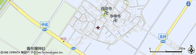 滋賀県野洲市北925周辺の地図