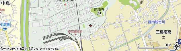 静岡県三島市多呂186周辺の地図