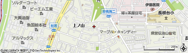 愛知県名古屋市緑区鳴海町上ノ山周辺の地図