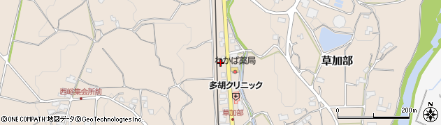 岡山県津山市草加部959周辺の地図