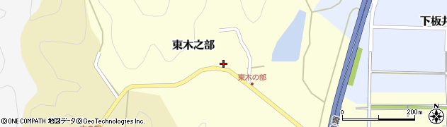 兵庫県丹波篠山市東木之部173周辺の地図