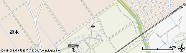 滋賀県野洲市長島614周辺の地図