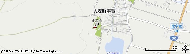 三重県いなべ市大安町宇賀1006周辺の地図