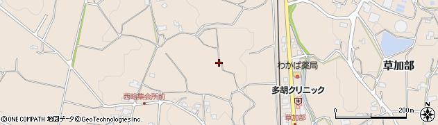 岡山県津山市草加部855周辺の地図