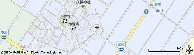 滋賀県野洲市北751周辺の地図