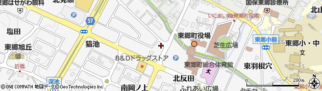 愛知県愛知郡東郷町春木橋際周辺の地図