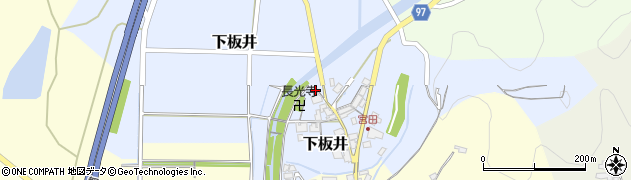 兵庫県丹波篠山市下板井415周辺の地図