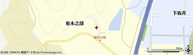 兵庫県丹波篠山市東木之部169周辺の地図