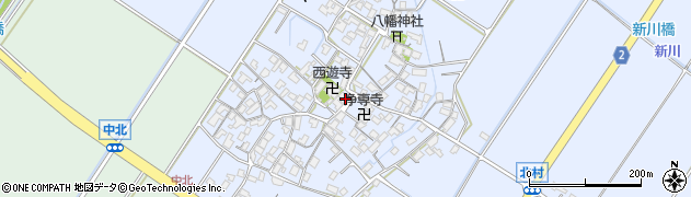 滋賀県野洲市北817周辺の地図