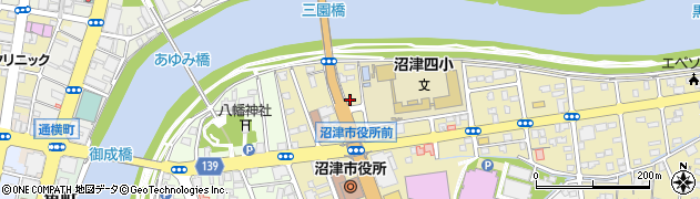 株式会社太平ビルケア　沼津営業所周辺の地図