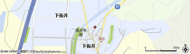兵庫県丹波篠山市下板井466周辺の地図