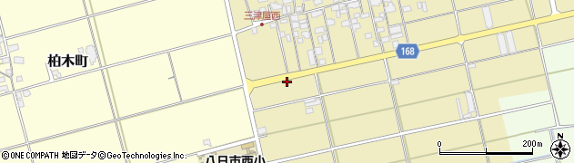 滋賀県東近江市三津屋町581周辺の地図