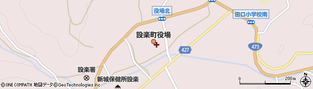 三菱ＵＦＪ銀行設楽町役場 ＡＴＭ周辺の地図
