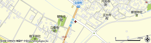 滋賀県守山市立田町4184周辺の地図