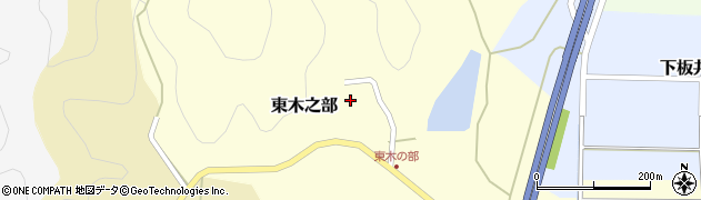 兵庫県丹波篠山市東木之部133周辺の地図