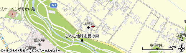 滋賀県守山市水保町534周辺の地図
