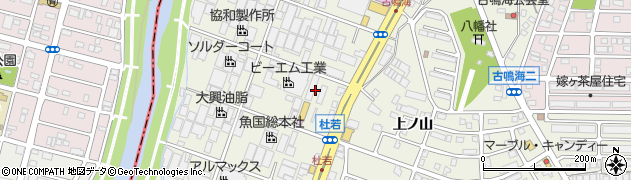 愛知県名古屋市緑区鳴海町（杜若）周辺の地図