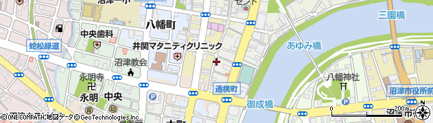沼津 洋風居酒屋 酒菜 あかなし周辺の地図