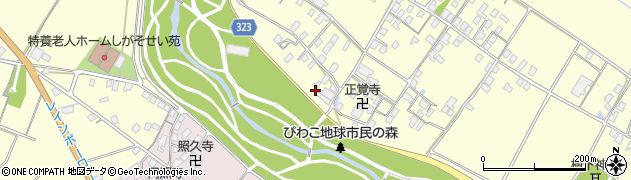 滋賀県守山市水保町685周辺の地図