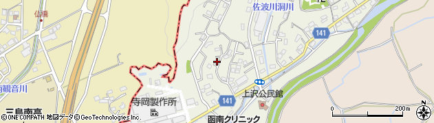 静岡県田方郡函南町上沢227-5周辺の地図