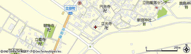 滋賀県守山市立田町1742周辺の地図