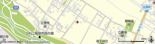 滋賀県守山市水保町392周辺の地図