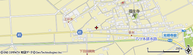 滋賀県東近江市上平木町1764周辺の地図
