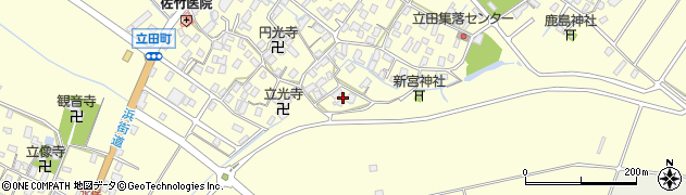 滋賀県守山市立田町1611周辺の地図