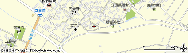 滋賀県守山市立田町1610周辺の地図