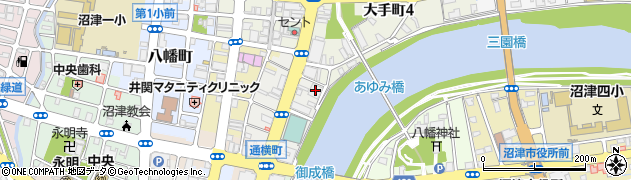 静岡県東部　発達障害者支援センター　アスタ周辺の地図