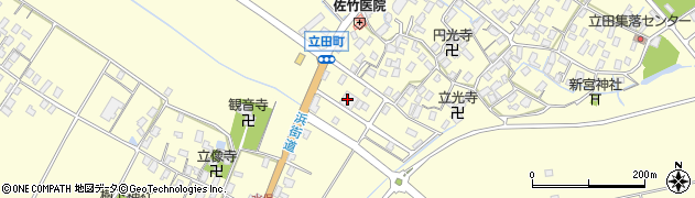 滋賀県守山市立田町4135周辺の地図