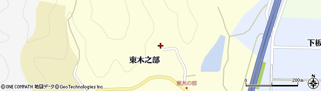 兵庫県丹波篠山市東木之部137周辺の地図