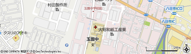 東近江市立玉園中学校周辺の地図