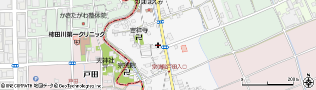 静岡県三島市平田1周辺の地図
