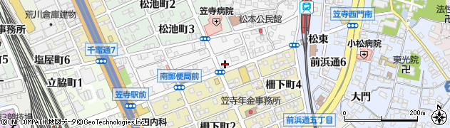 カーコンビニ倶楽部スーパーショップ　笠寺駅東口店周辺の地図