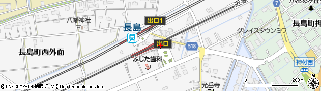 尚武館周辺の地図