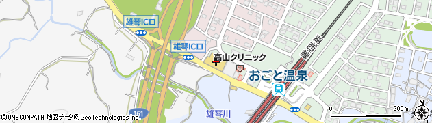 フレンドマート雄琴駅前店周辺の地図