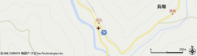 愛知県東栄町（北設楽郡）足込（橋場）周辺の地図