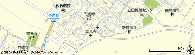 滋賀県守山市立田町1627周辺の地図