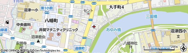 株式会社静岡中央銀行　お客様相談室周辺の地図
