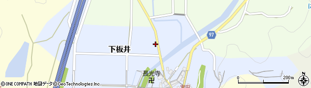 兵庫県丹波篠山市下板井357周辺の地図