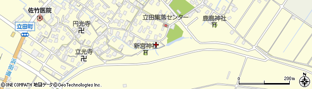 滋賀県守山市立田町1522周辺の地図