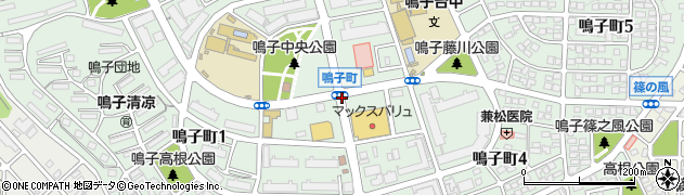 愛知県名古屋市緑区鳴子町周辺の地図