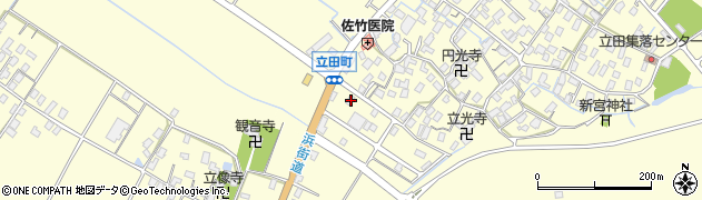 滋賀県守山市立田町4129周辺の地図