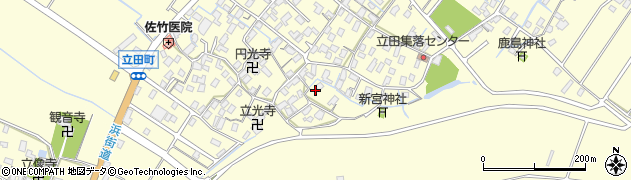 滋賀県守山市立田町1612周辺の地図